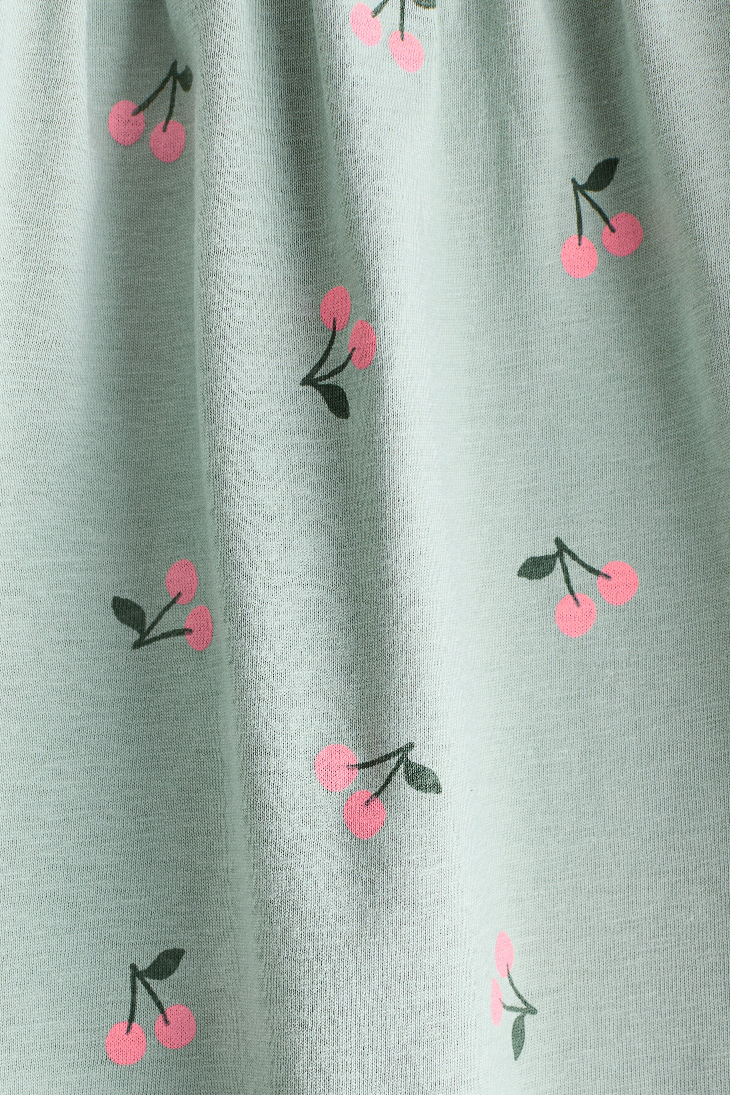 Patterned cotton dress