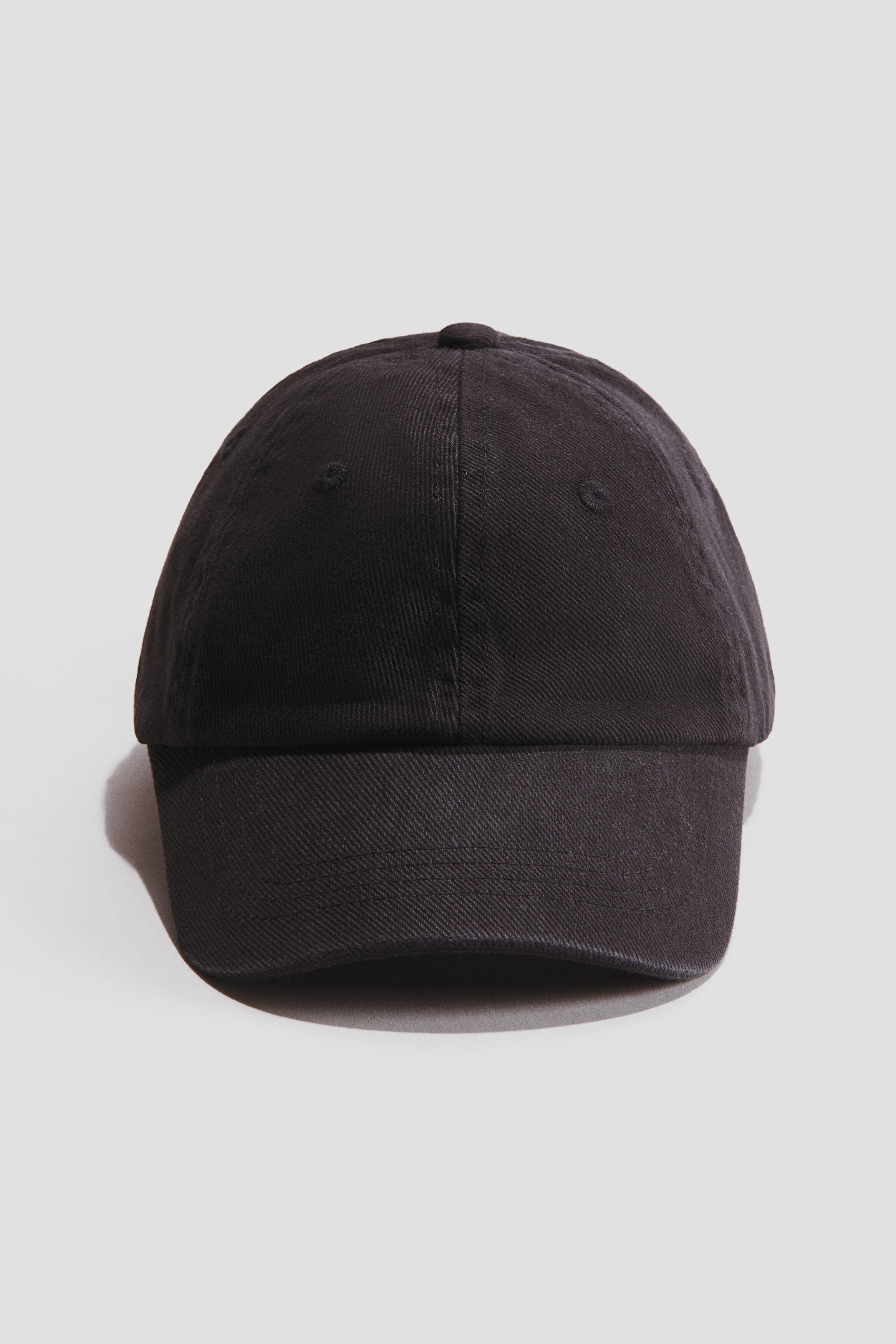 Twill cap - Black / 6-10 Years