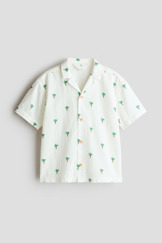 Seersucker resort shirt