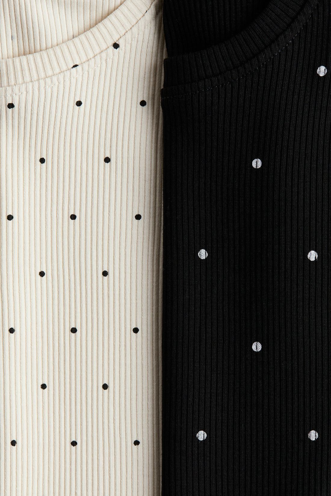 2-pack flounce-trimmed tops