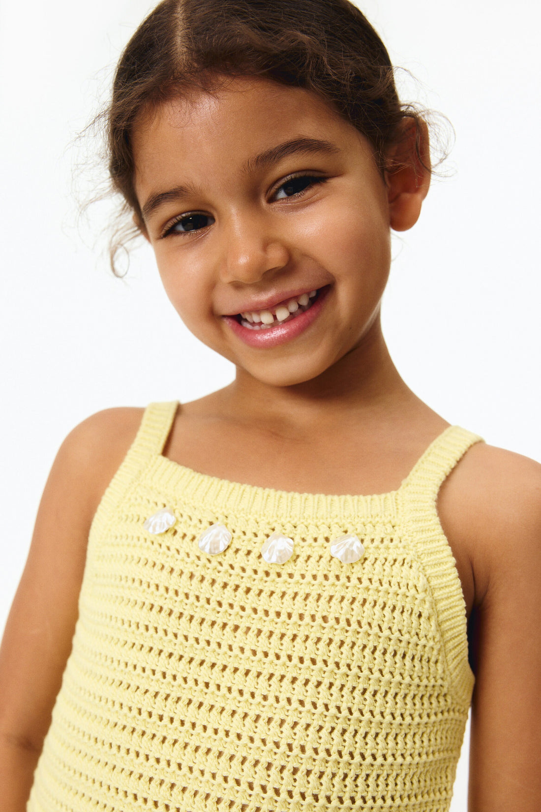 Embellished strappy top