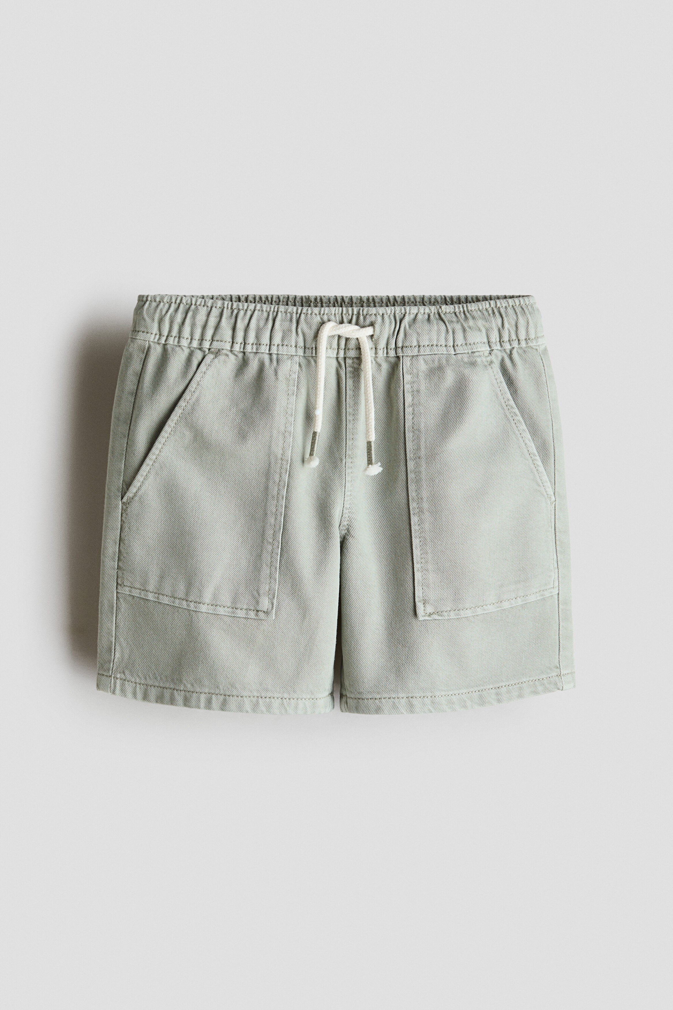 Twill shorts - Light Khaki Green 3 / 9-10 Years