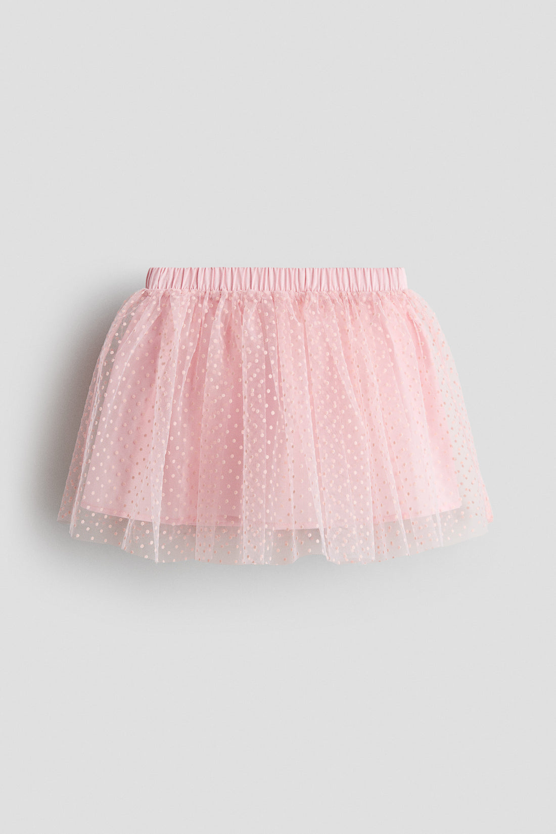Glittery tulle skirt