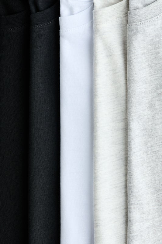 5-pack cotton T-shirts