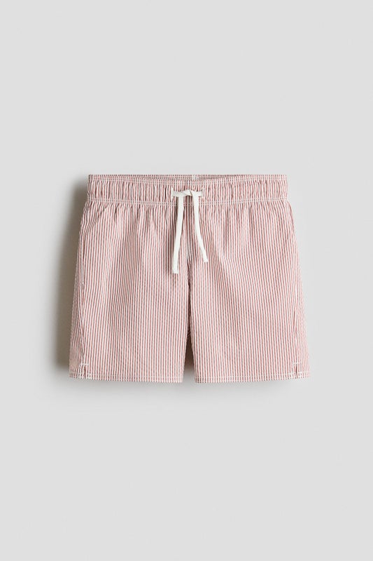 Patterned swim shorts