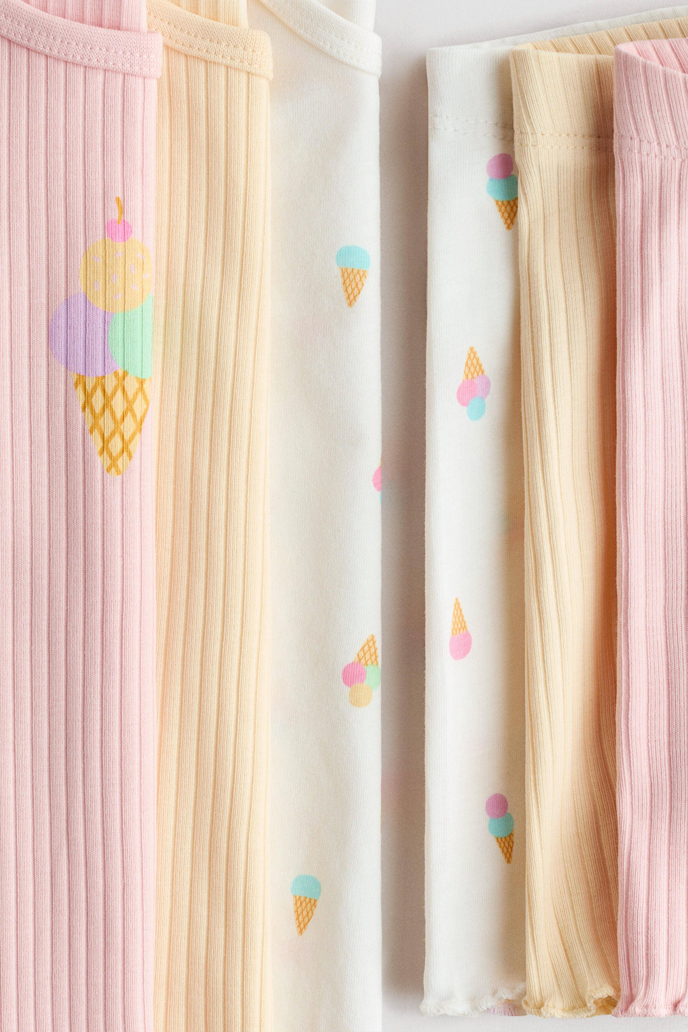 3-pack cotton pyjamas