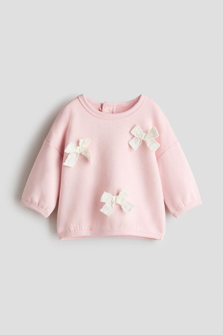 Motif-detail sweatshirt