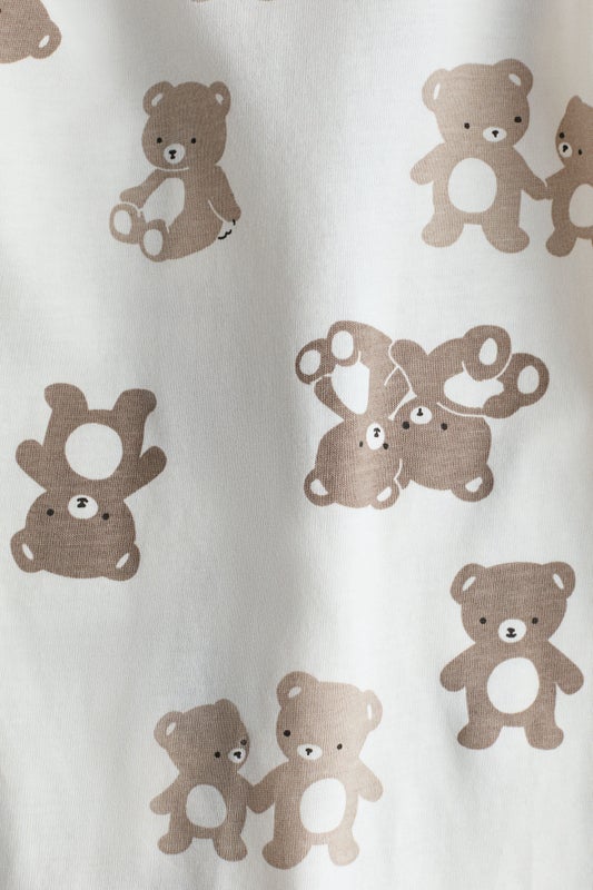Patterned sleepsuit
