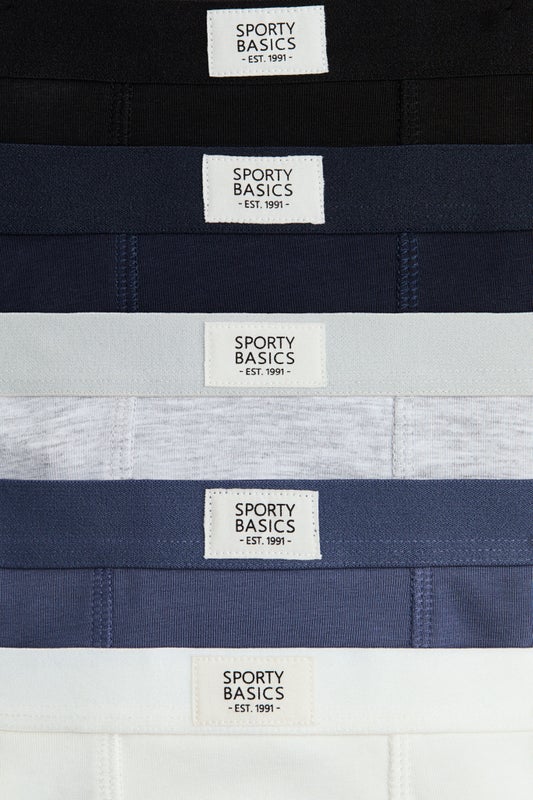 5-pack cotton trunks