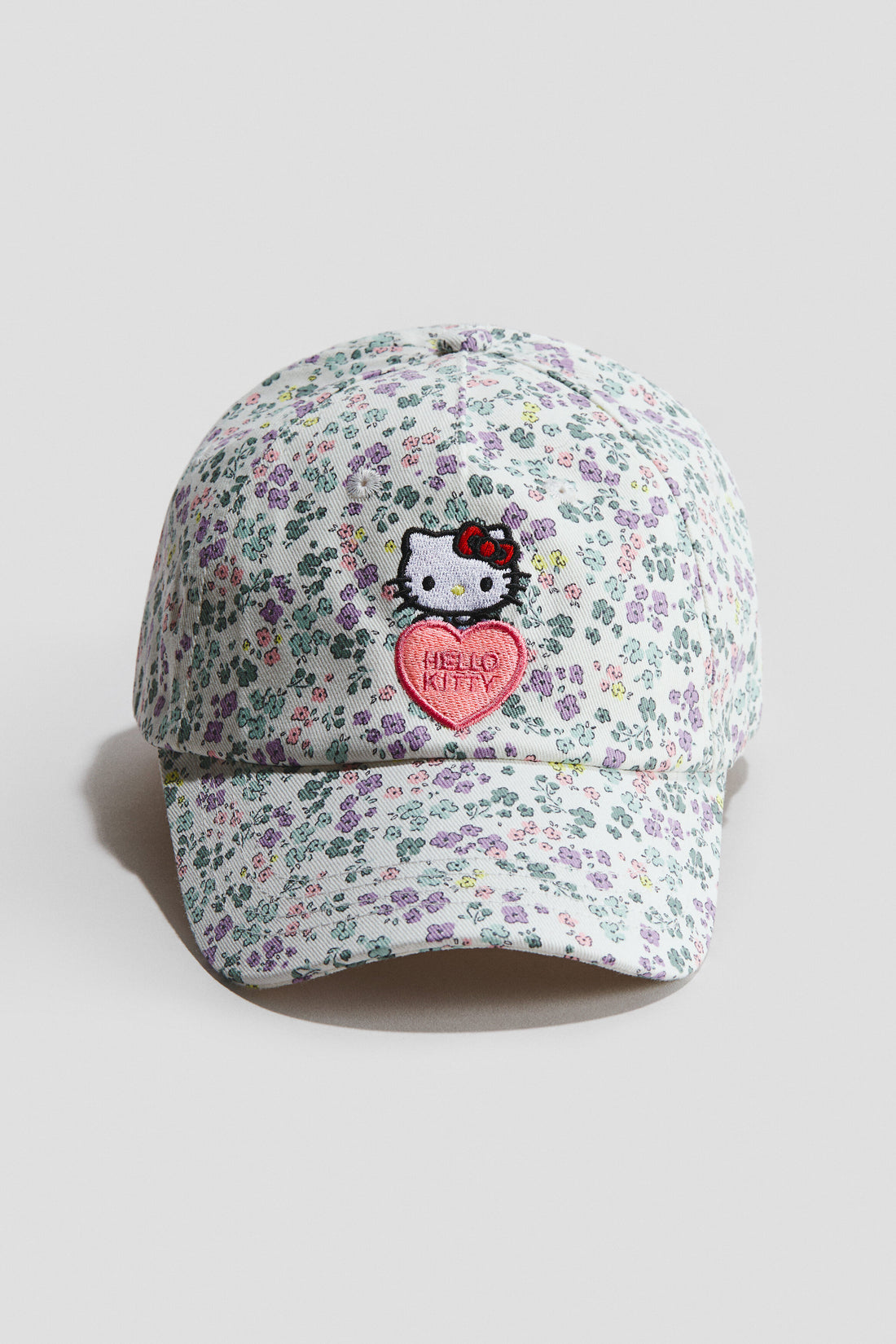 Cotton cap - White Hello Kitty / 3-6 Years