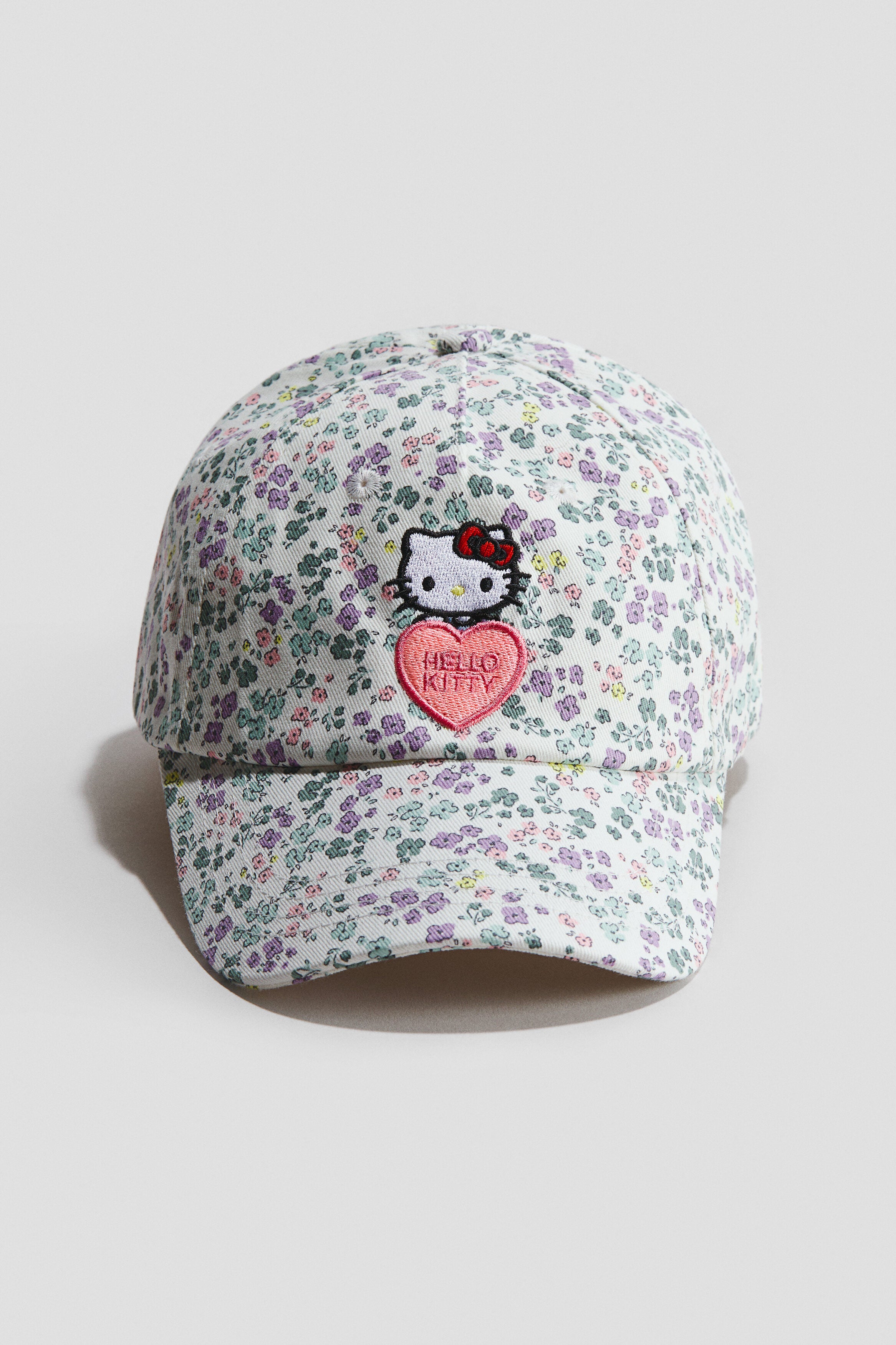 Cotton cap - White Hello Kitty / 3-6 Years