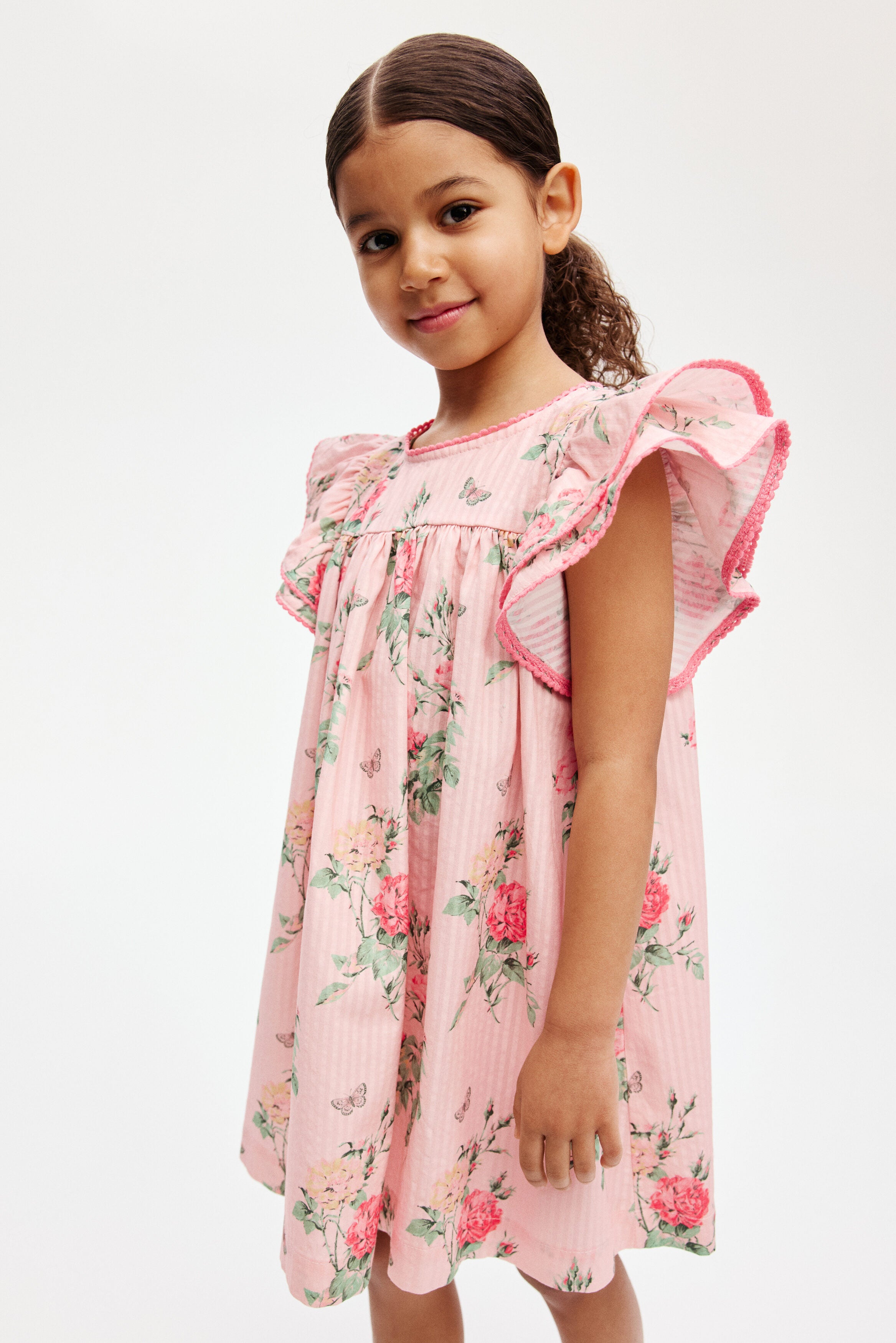 Cotton seersucker dress