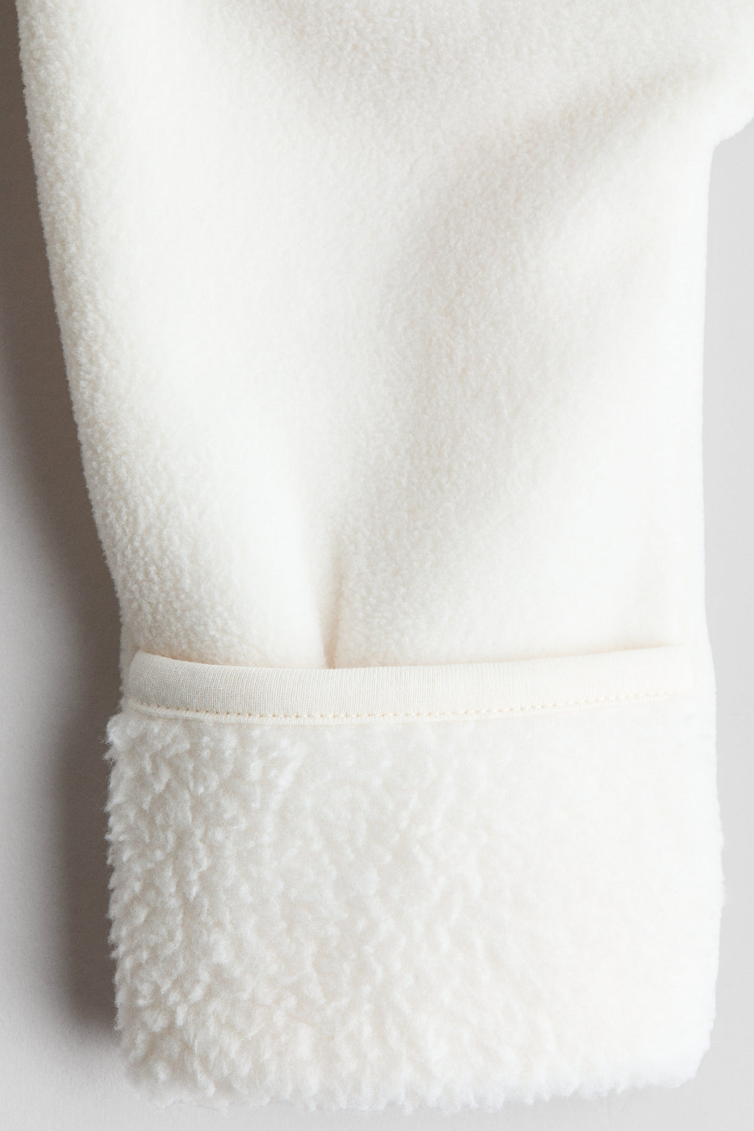 Hooded fleece all-in-one suit