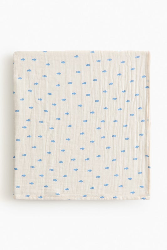 Muslin baby blanket