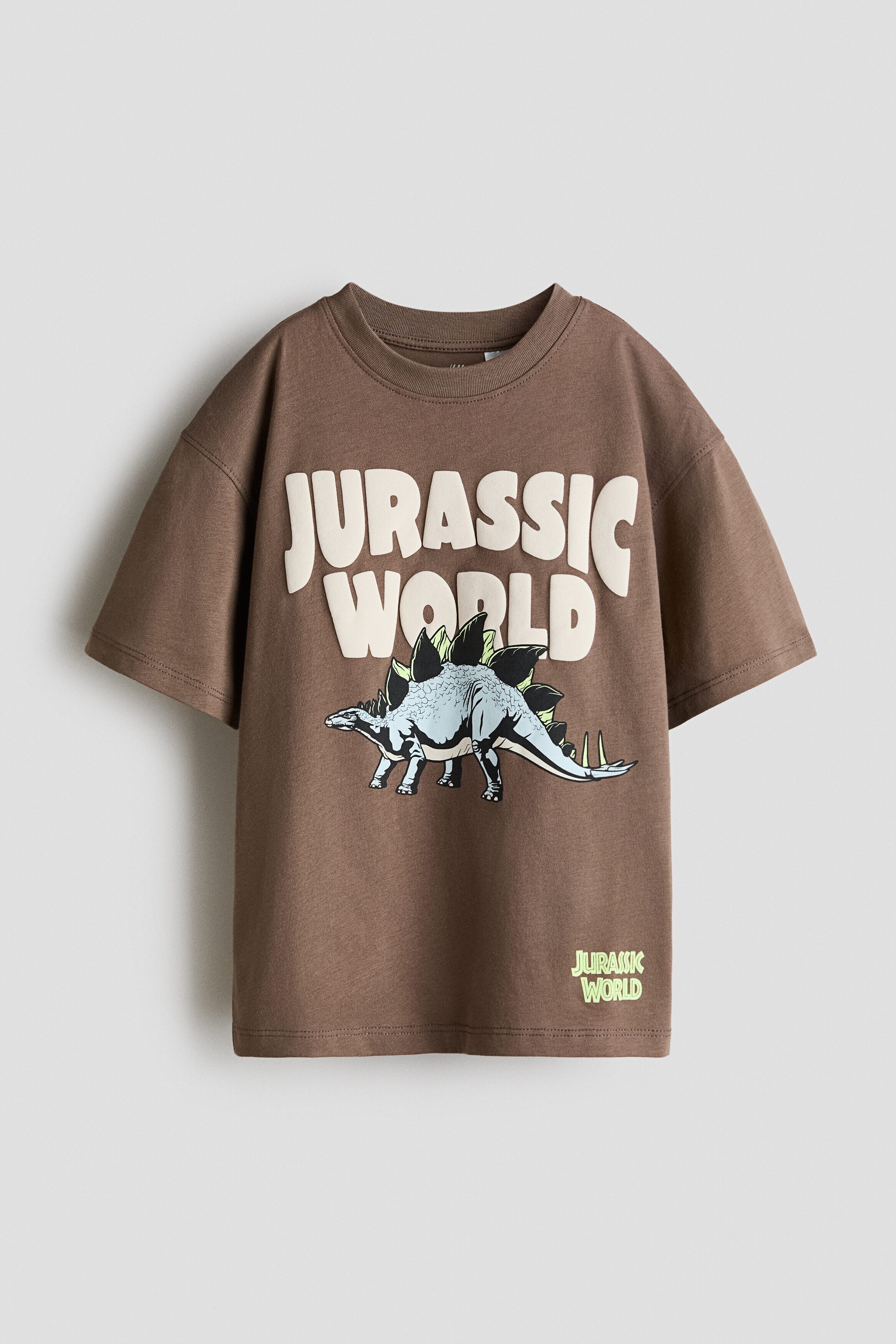 Oversized printed T-shirt - Dark Greige Jurassic World / 1.5-2 Years