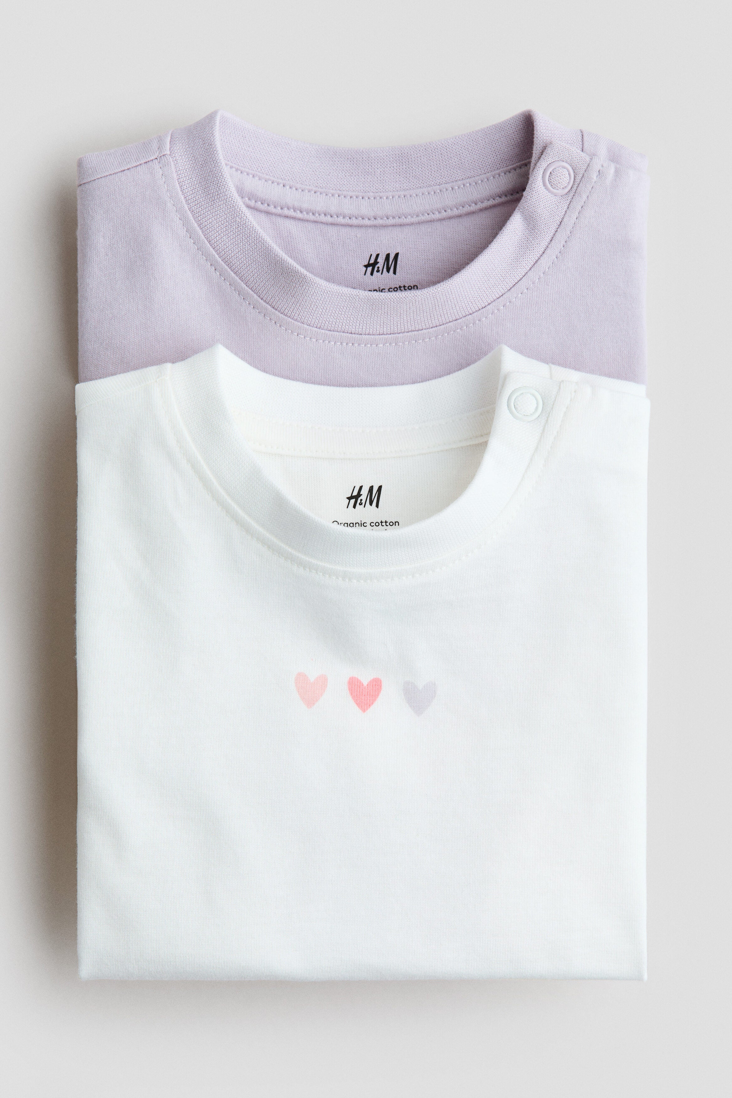 2-pack cotton T-shirts
