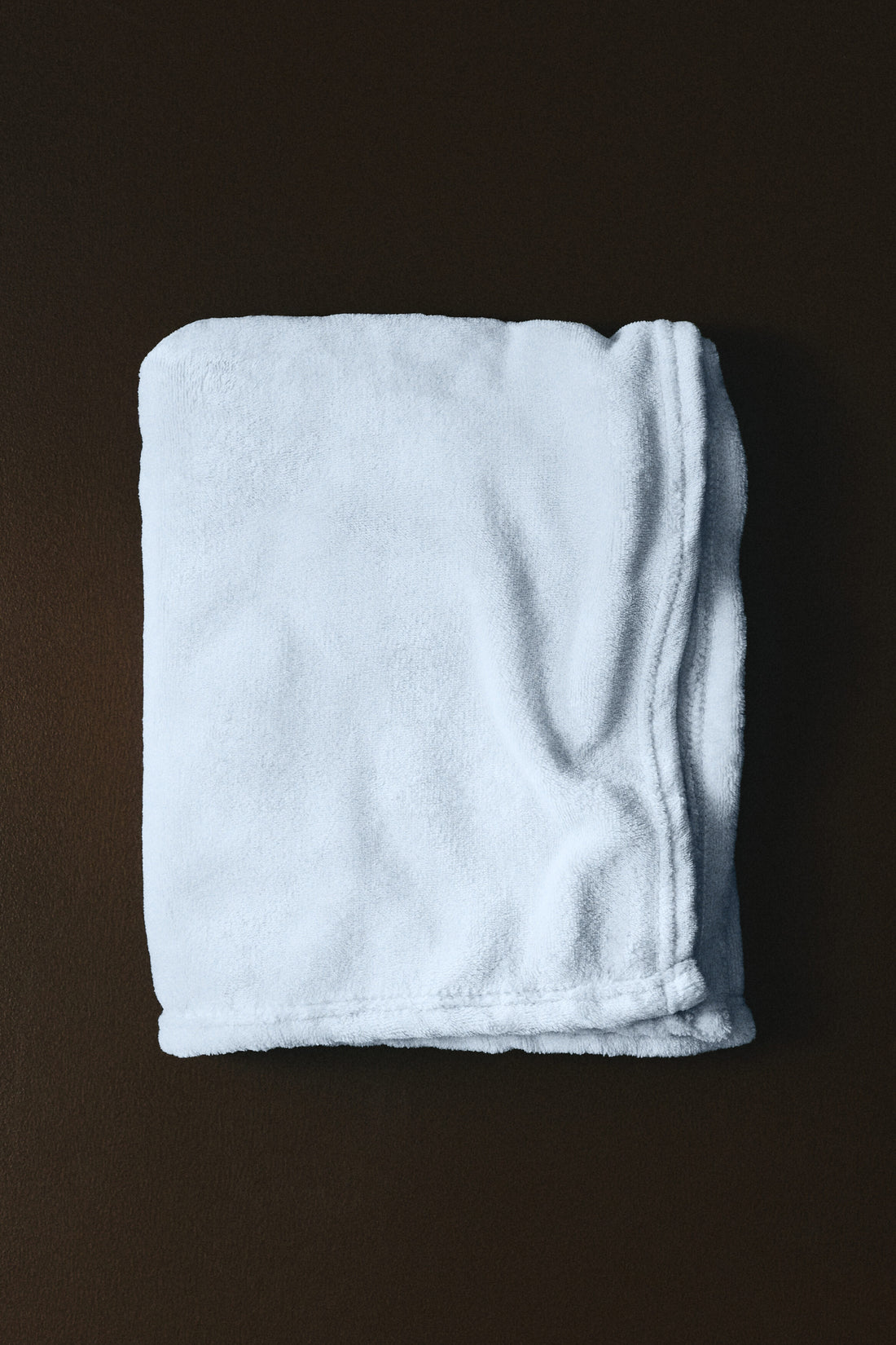Fleece baby blanket - Light Blue