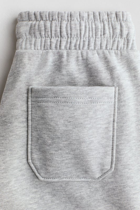 Brushed-inside joggers
