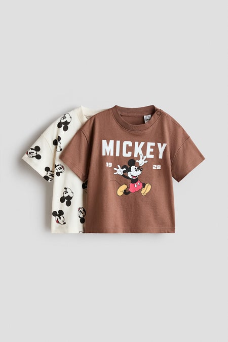 2-pack printed T-shirts