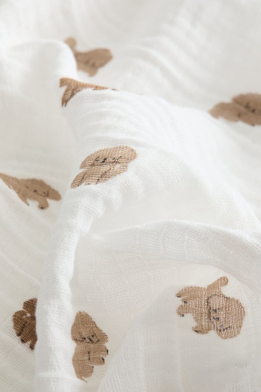 Muslin baby blanket