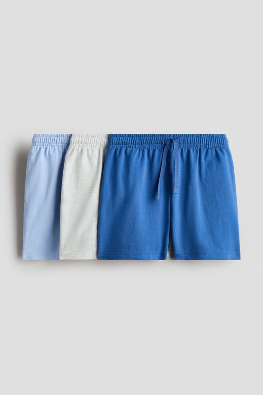 3-pack cotton jersey shorts