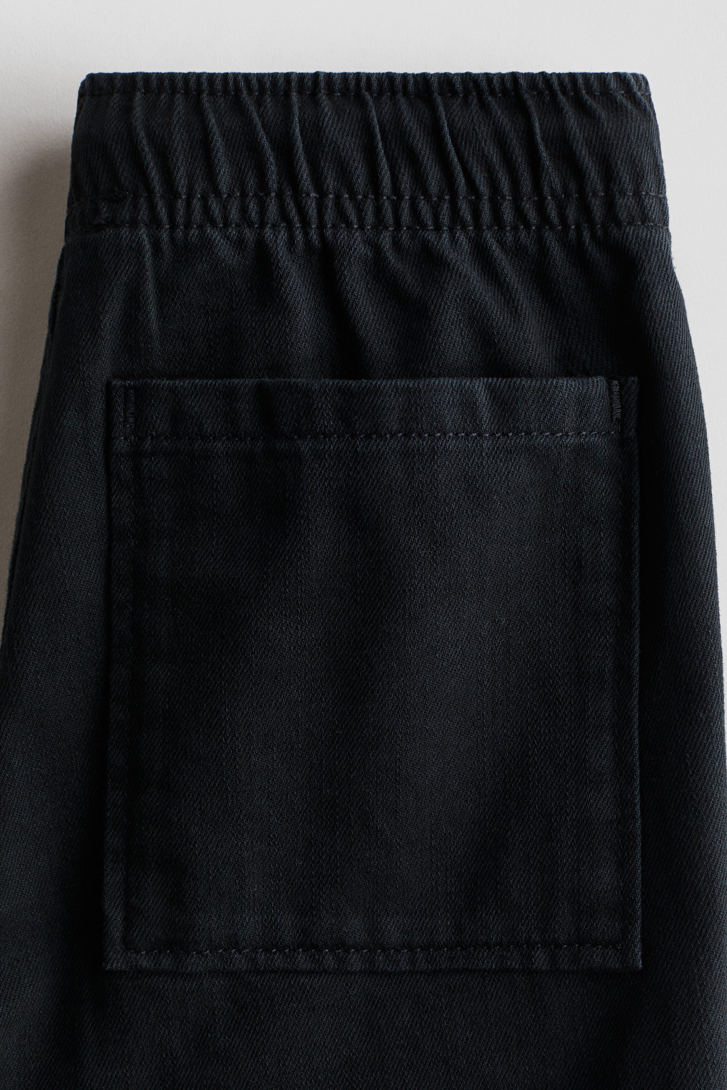 Cotton twill joggers