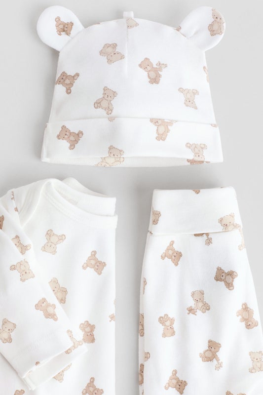 3-piece cotton set