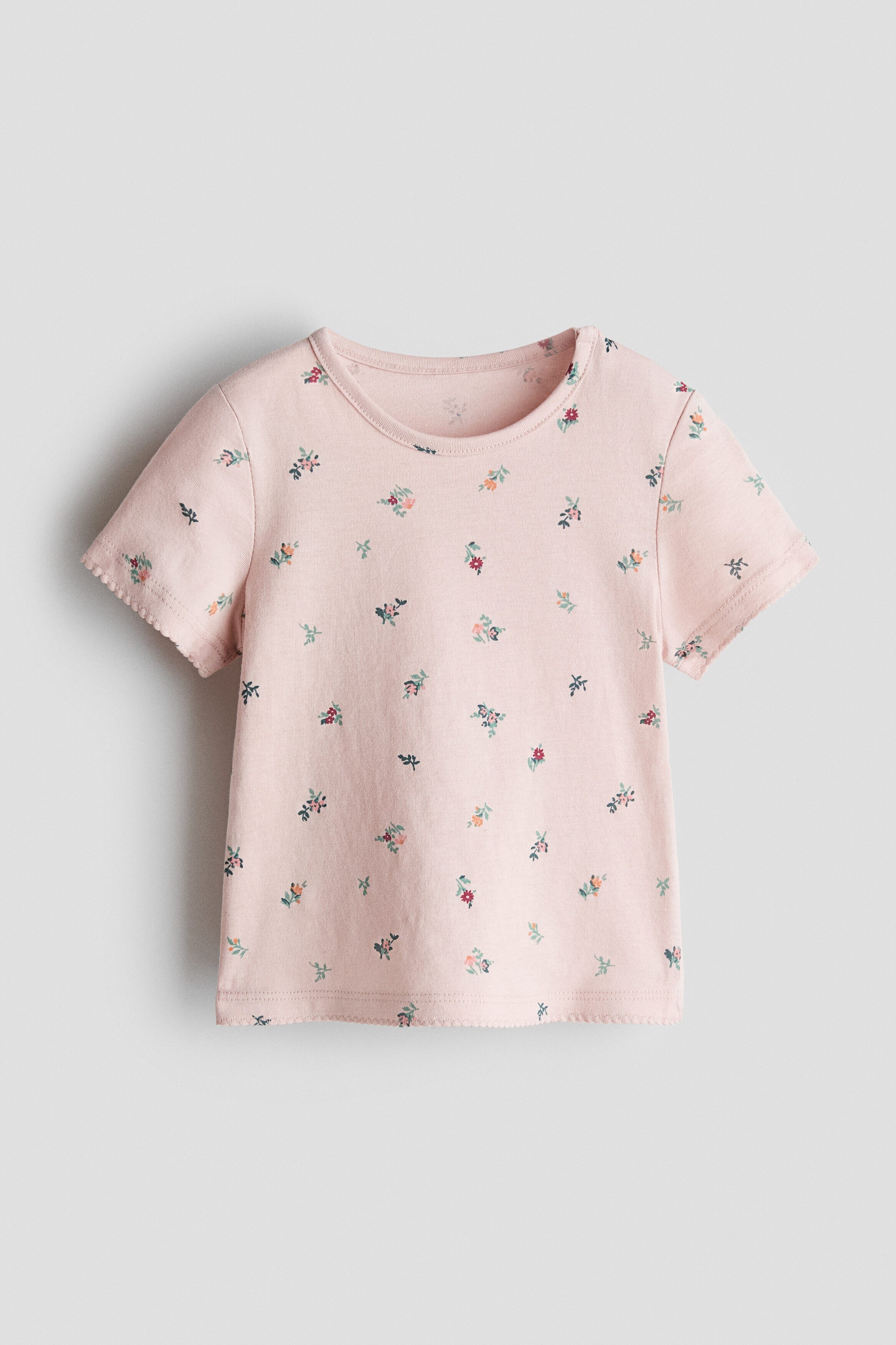Printed cotton top - 9-12M
