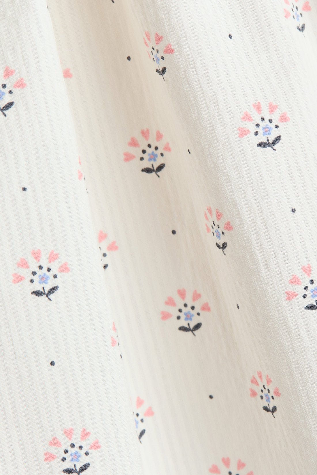 Printed empire-line dress