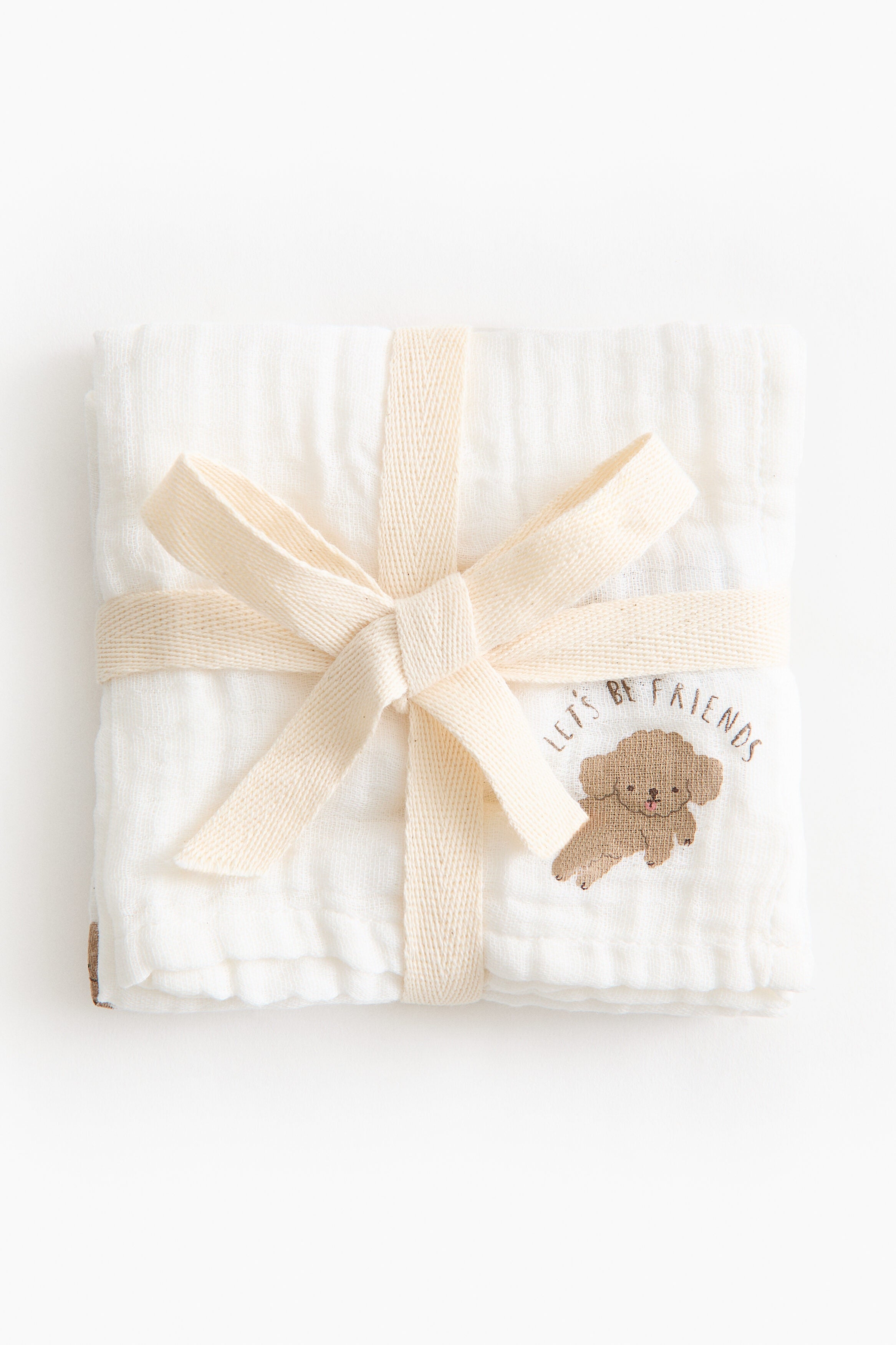 2-pack muslin blankets