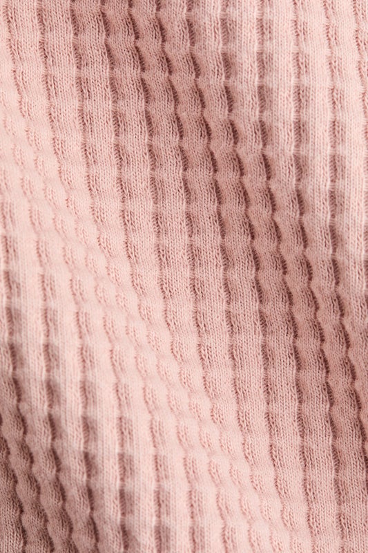 2-piece waffled jersey set