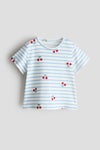 Printed cotton top