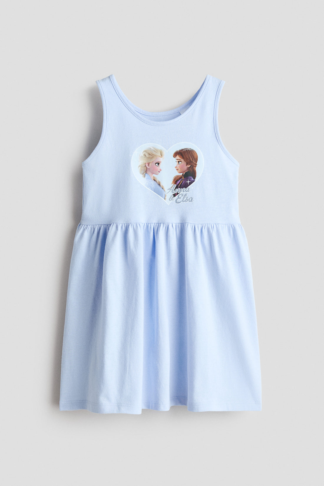 Printed cotton dress - Light Blue Frozen 0 / 8-10 Years