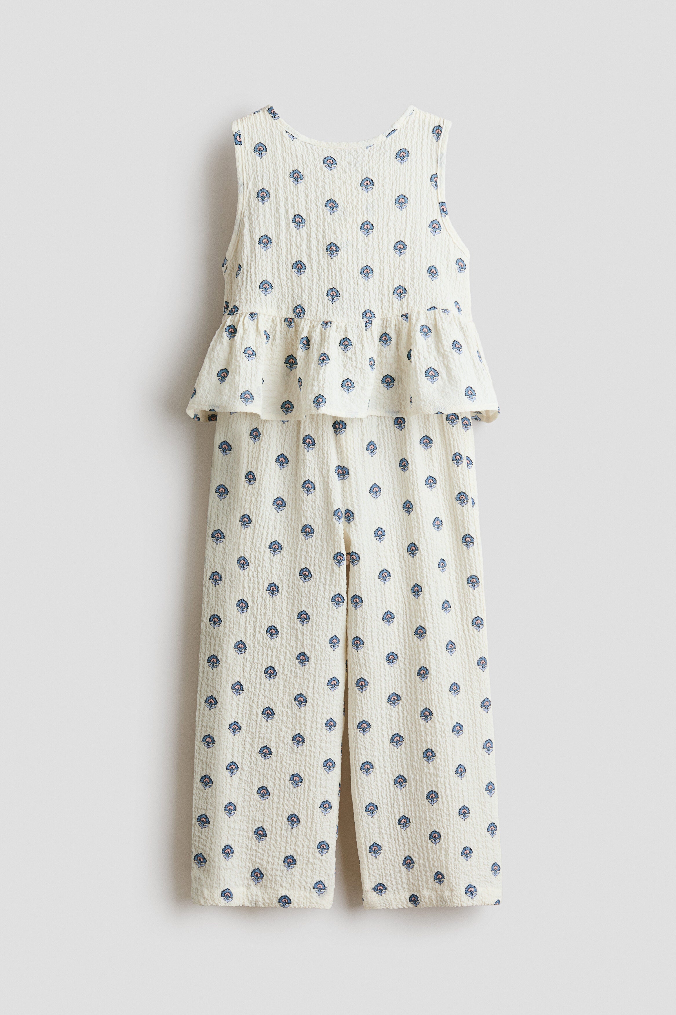 2-piece crinkled jersey set