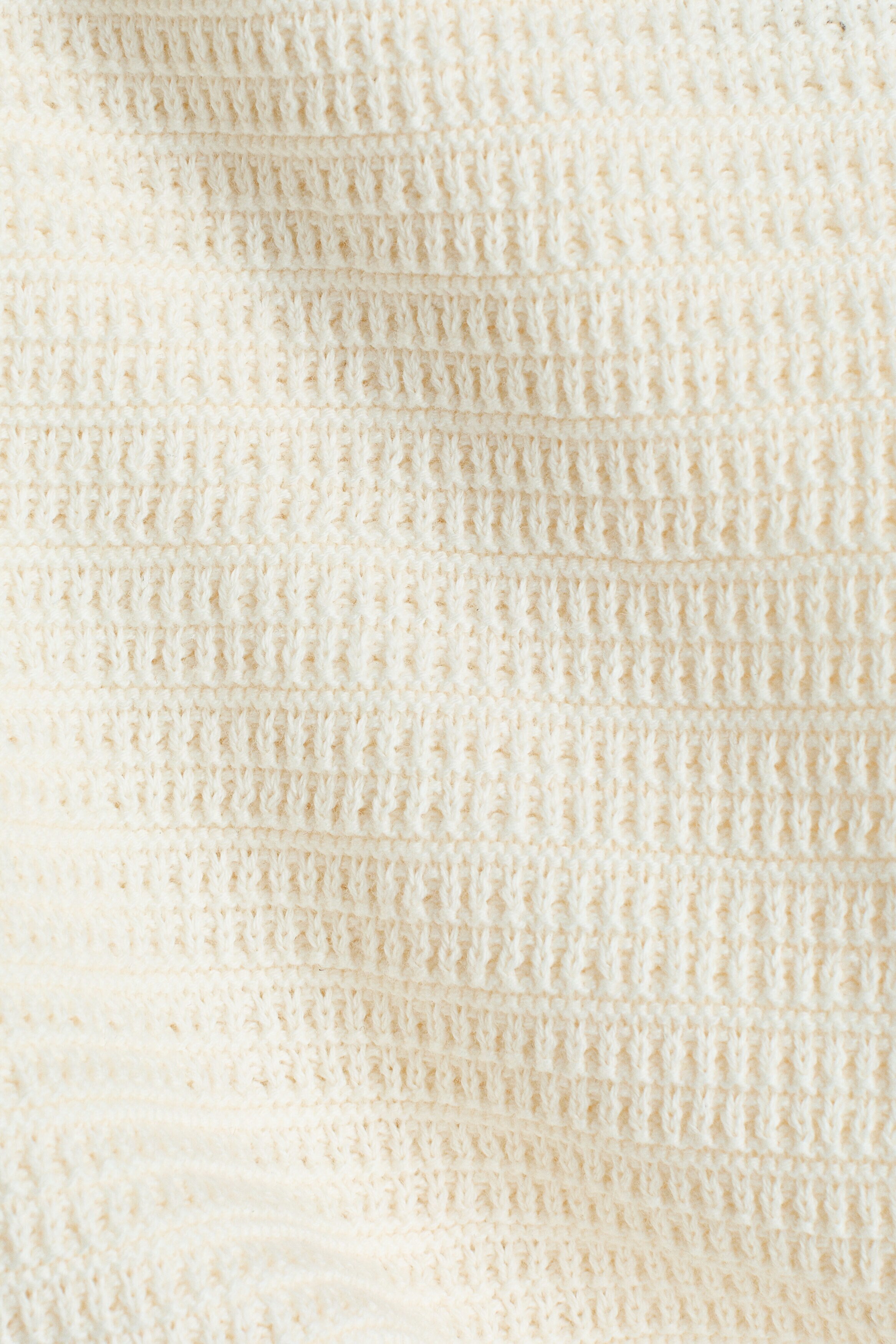 Textured cotton dress