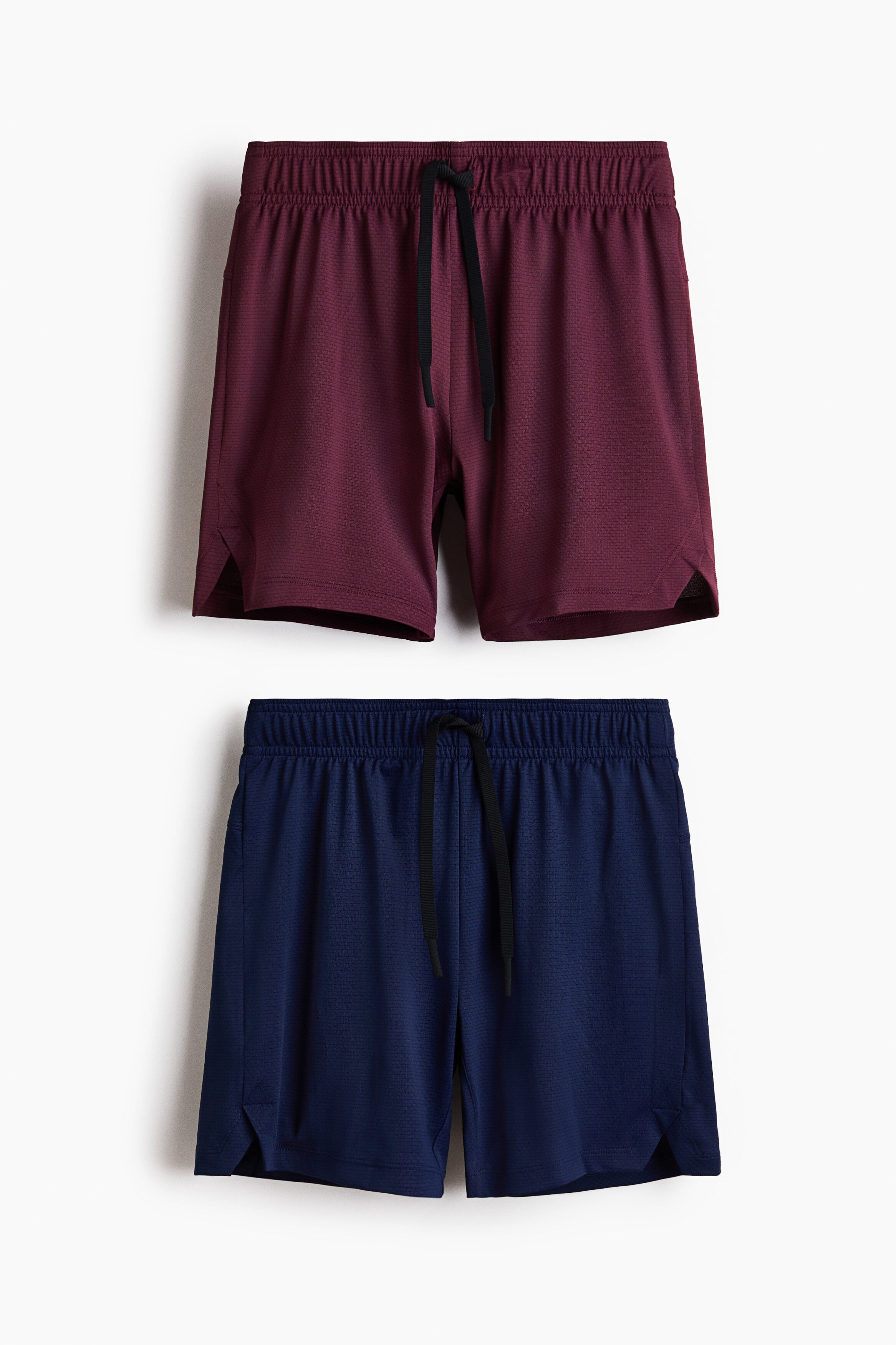 2-pack sports shorts with DryMove™ - Dark Blue / 10-12 Years