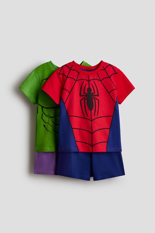 2-pack printed pyjamas