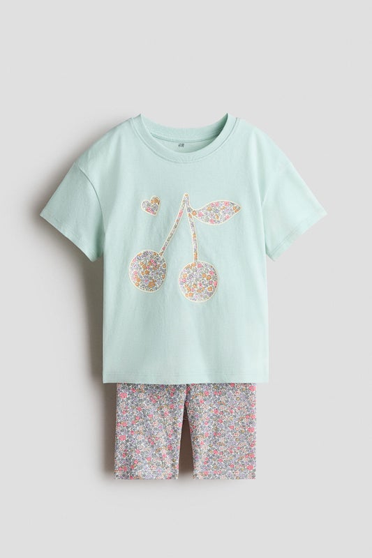 2-piece cotton jersey set