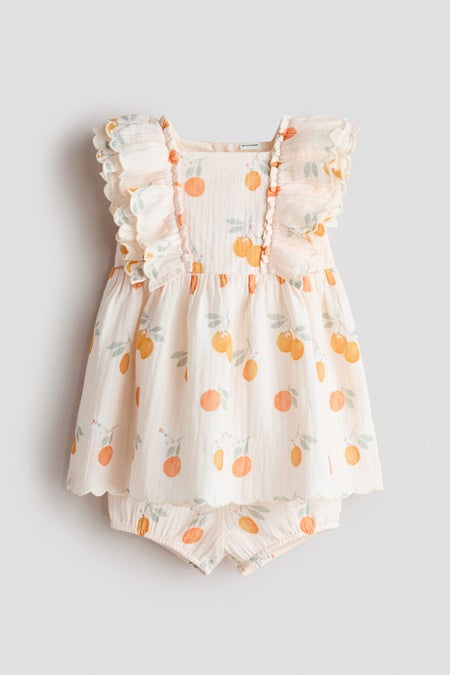 2-piece cotton muslin set