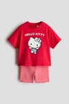 2-piece printed cotton set