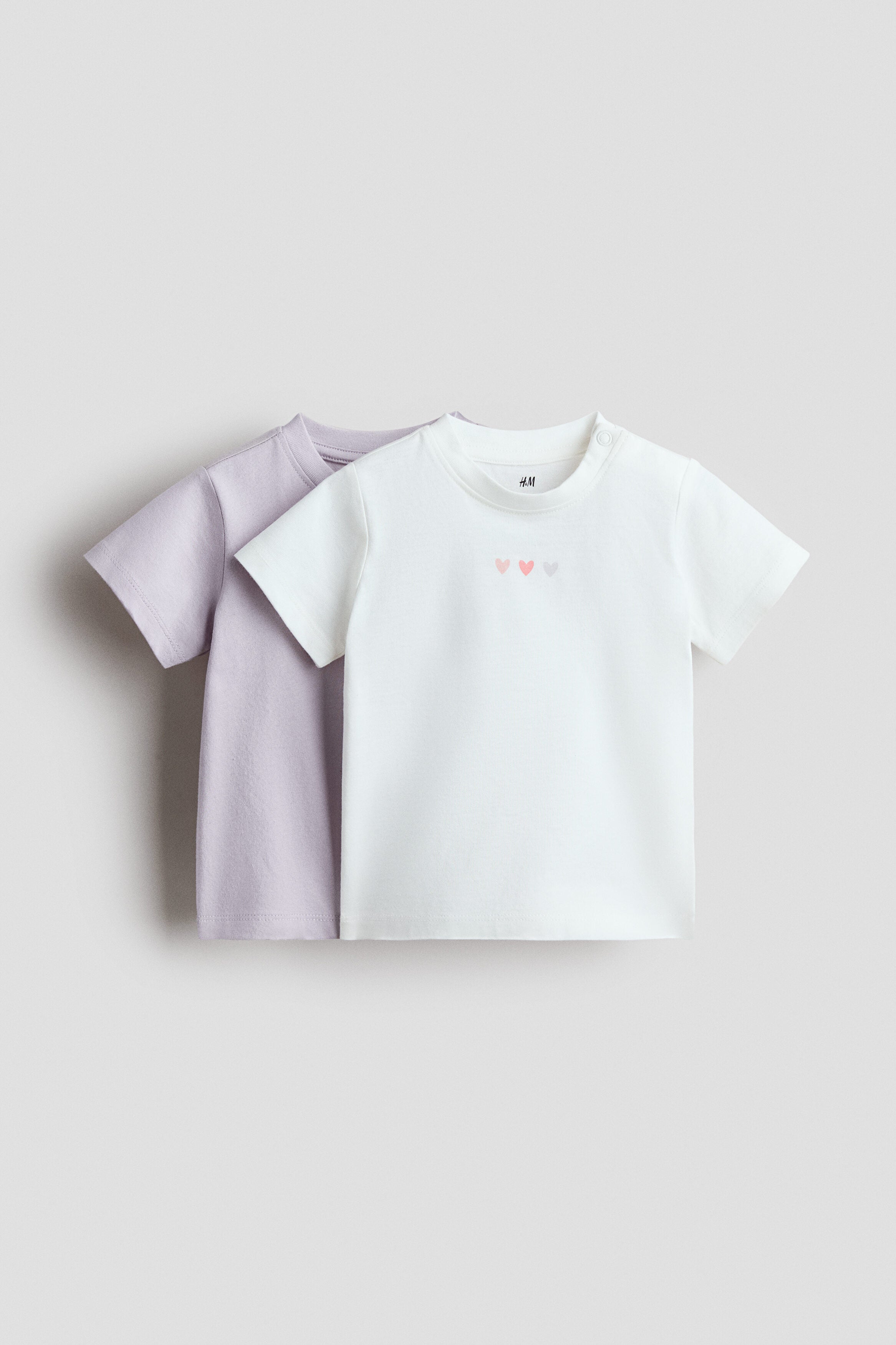 2-pack cotton T-shirts - 12M