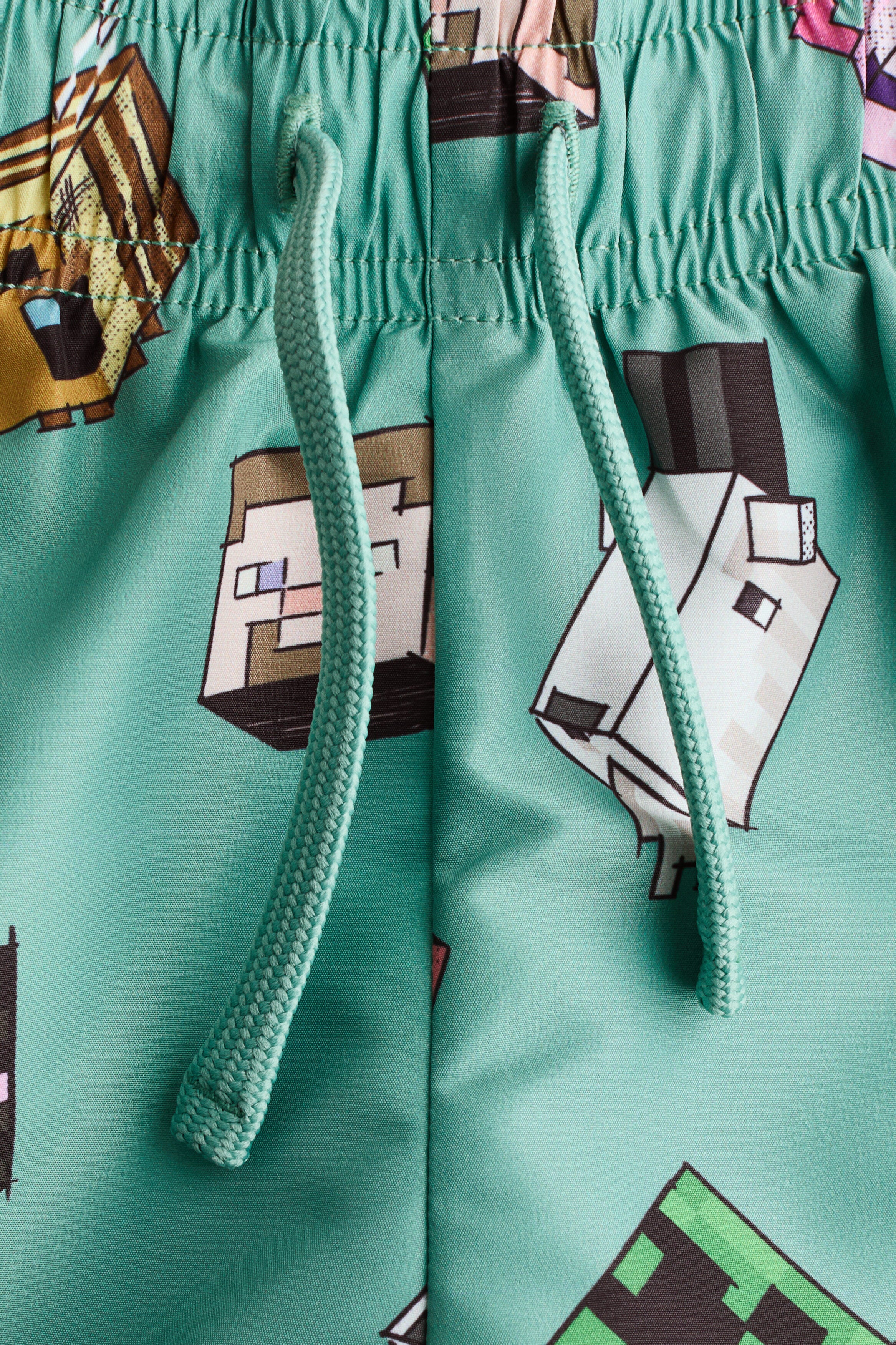 Printed swim shorts
