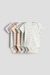 5-pack cotton bodysuits