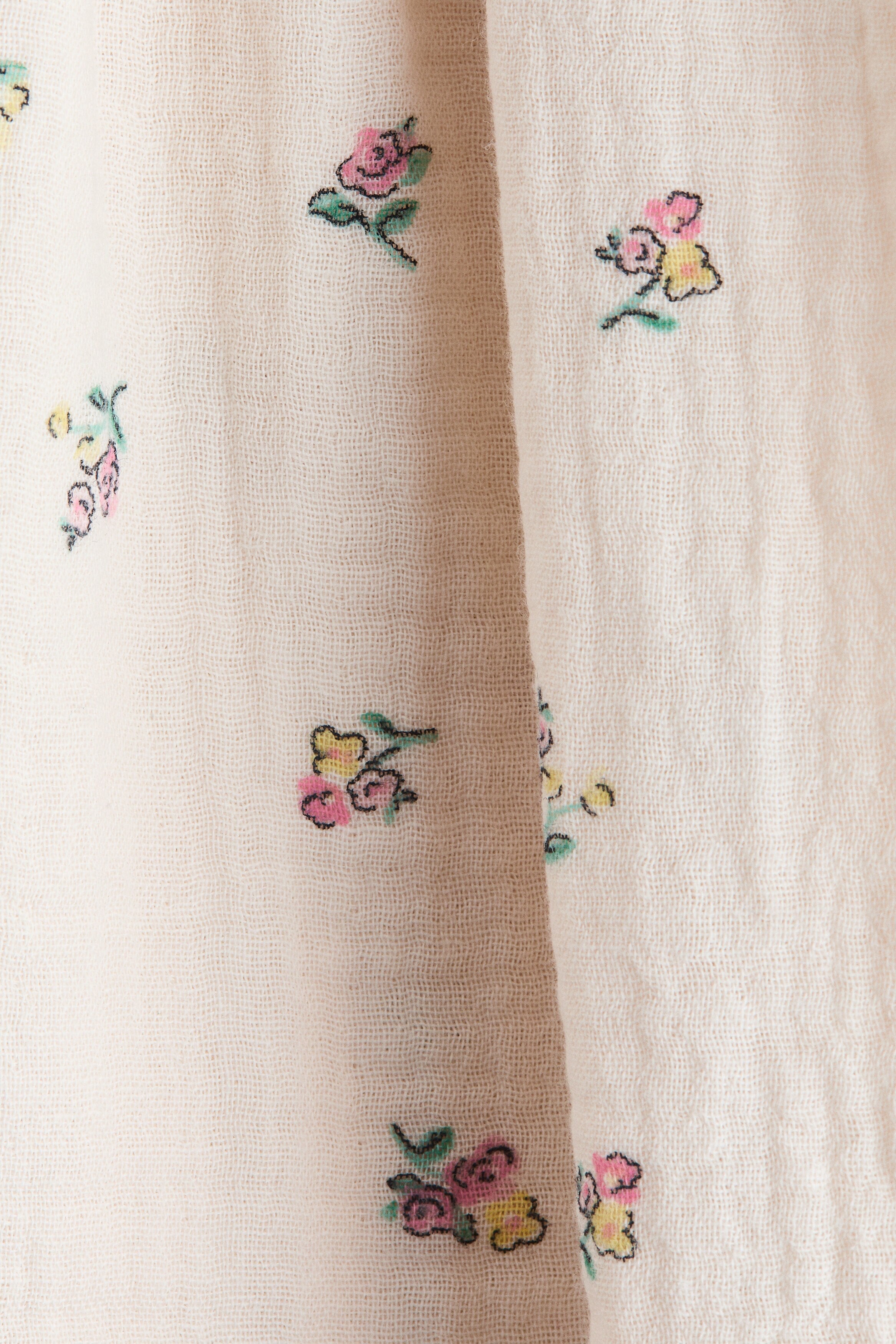 Cotton muslin dress