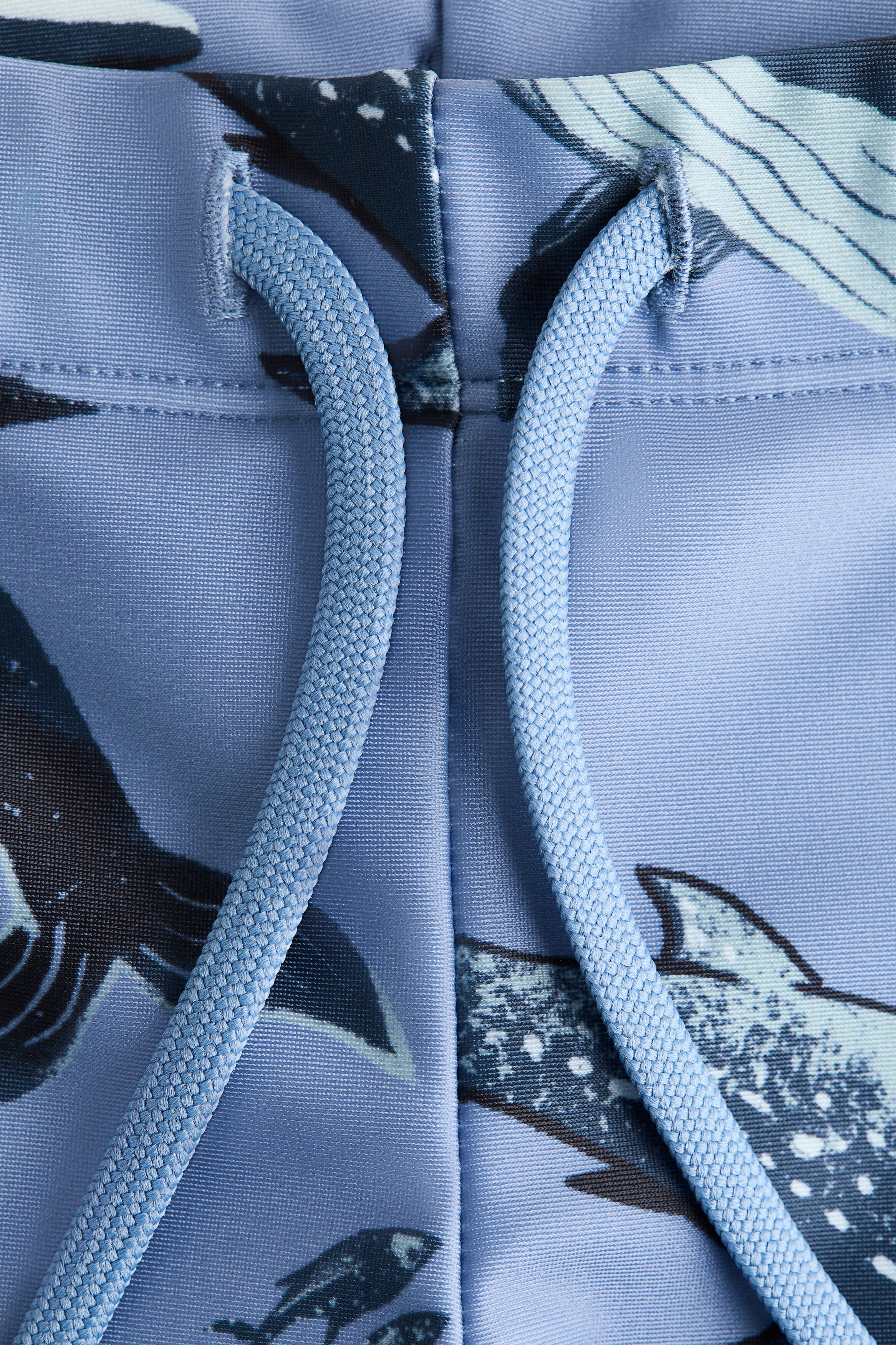 Printed swimming trunks