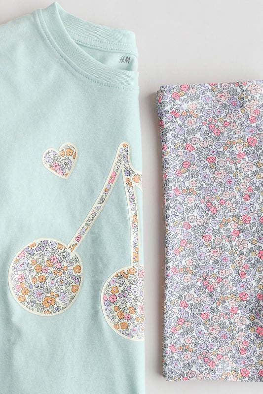 2-piece cotton jersey set