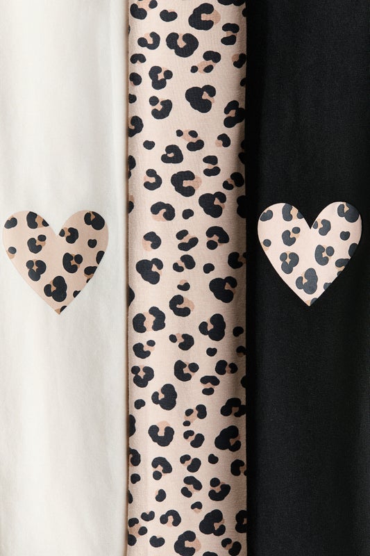 3-pack cotton leggings