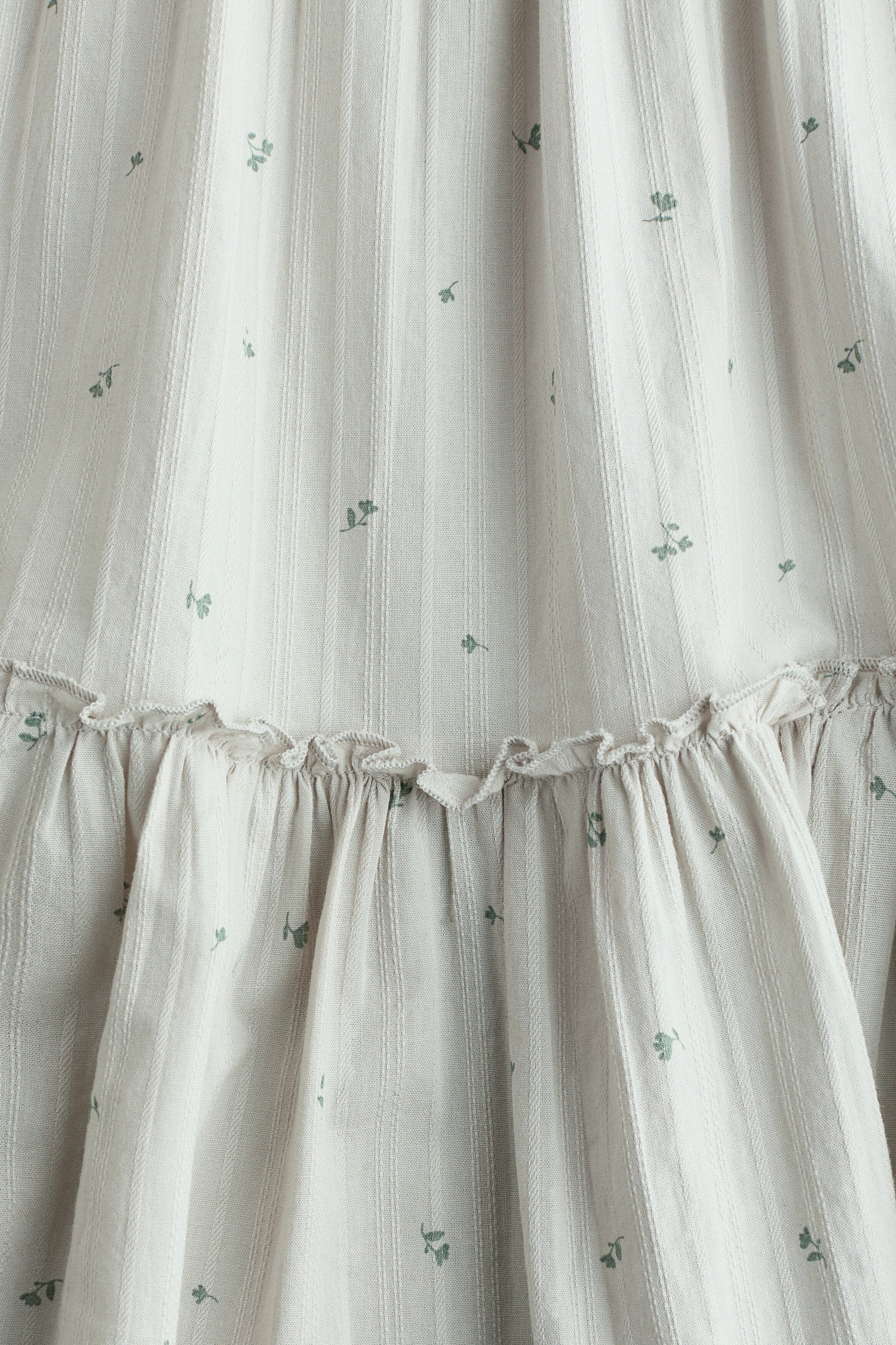 Flared cotton dress