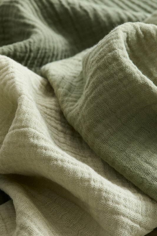 3-pack muslin comfort blankets