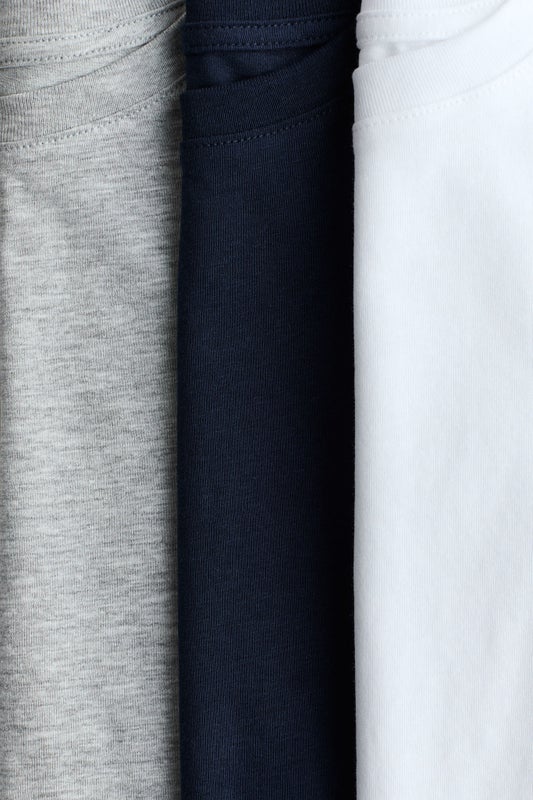 3-pack cotton T-shirts